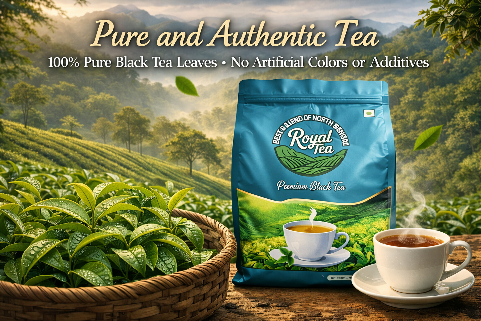 Pure and Authentic Tea